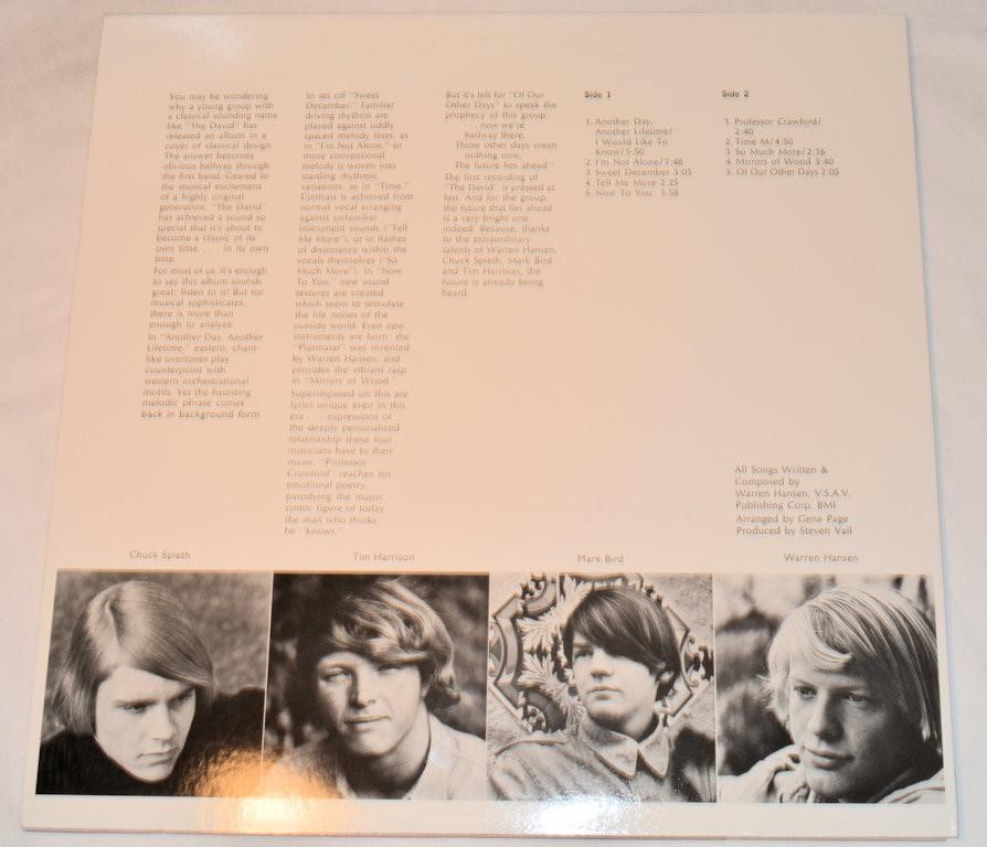 David, The - Another Day Another Lifetime