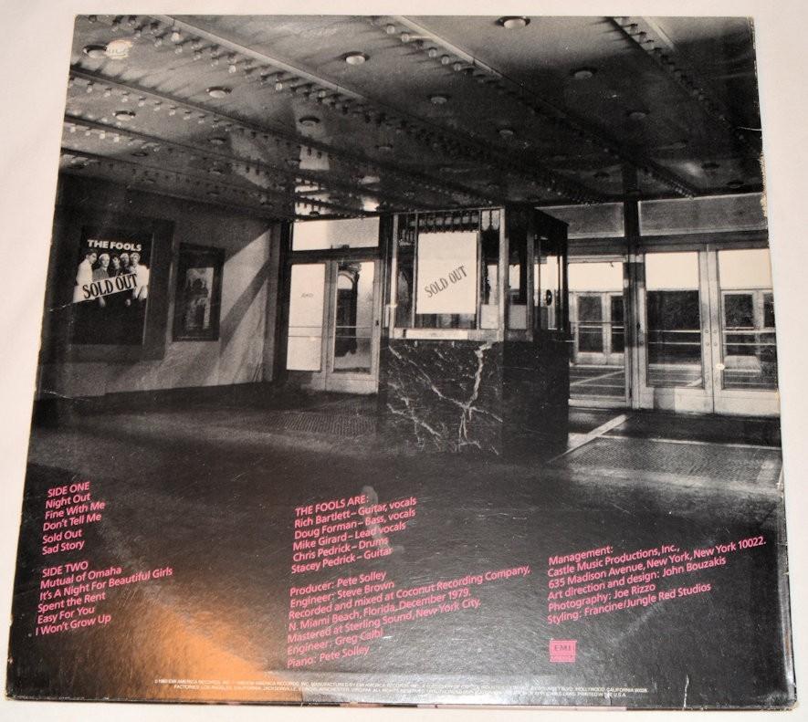 Fools, The - Sold Out