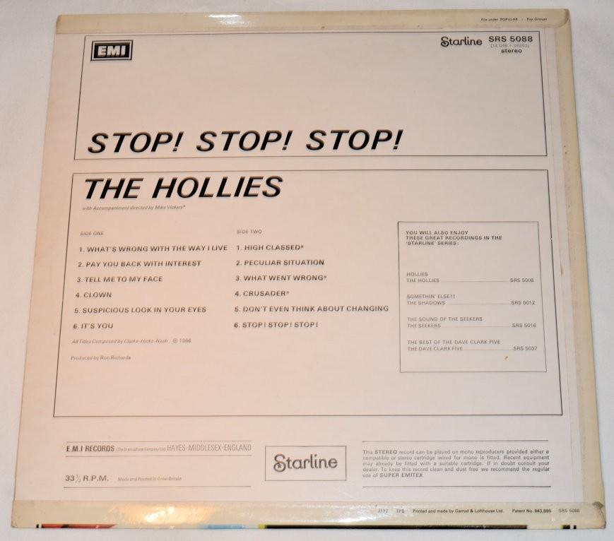 Hollies, The - Stop! Stop! Stop!