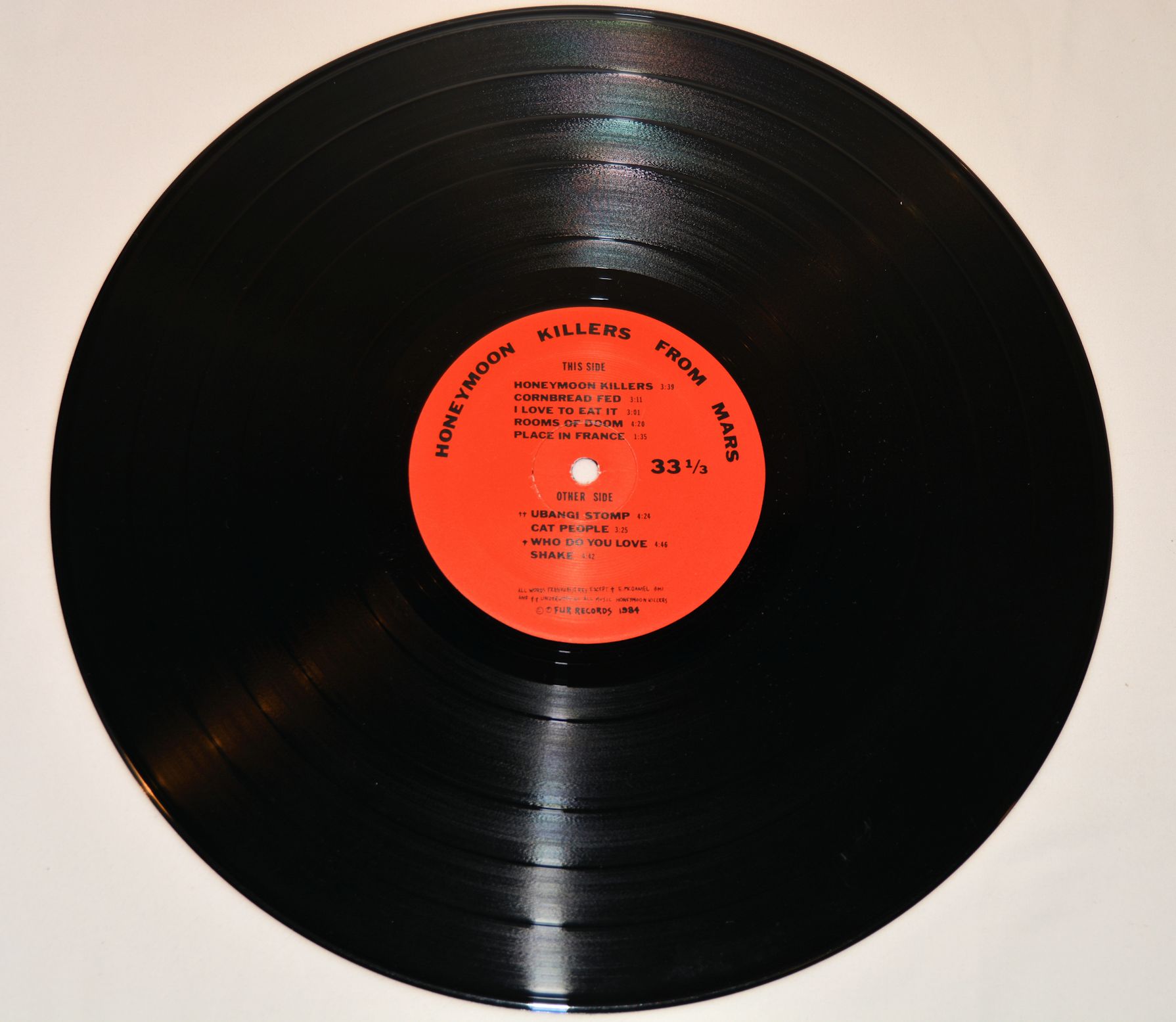Honeymoon Killers, The - The Honeymoon Killers – Joe's Albums