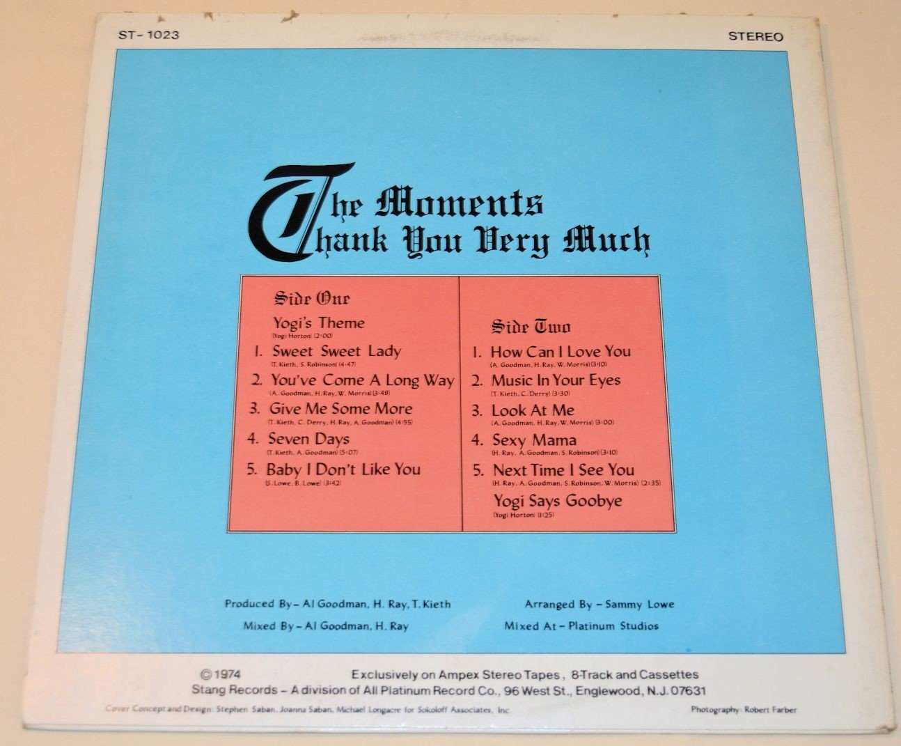 Moments, The - Those Sexy Moments