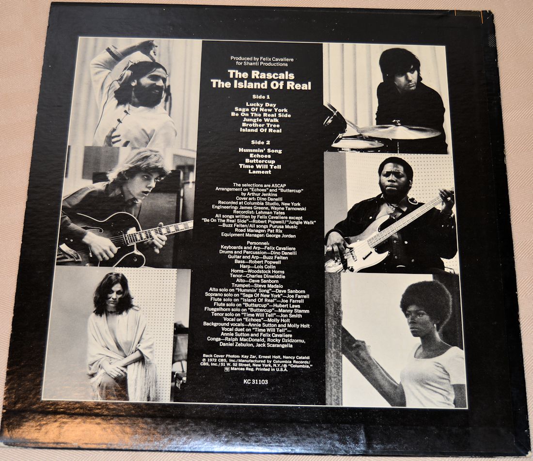 Rascals, The - The Island Of Real