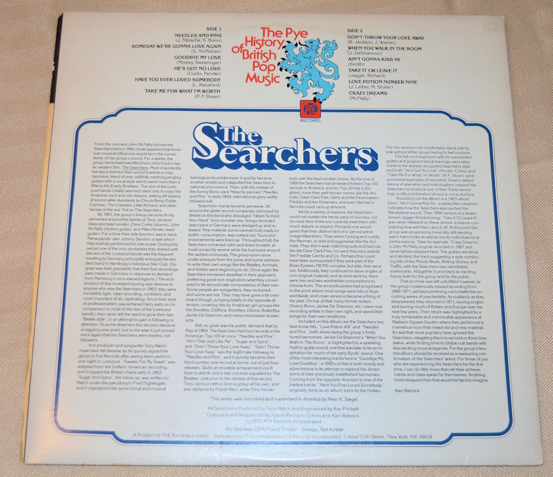 Searchers, The - The Pye History
