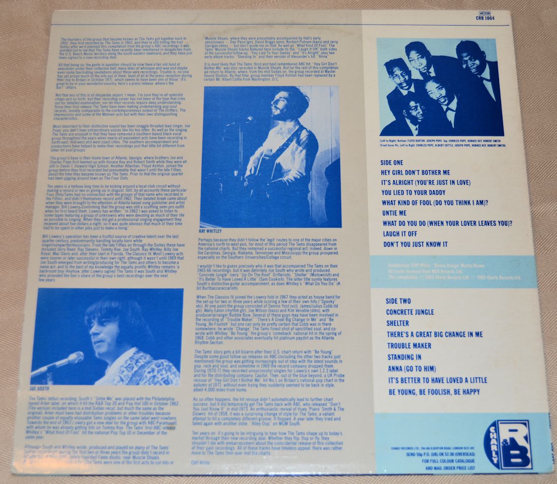 Tams, The - Atlanta Soul Connection