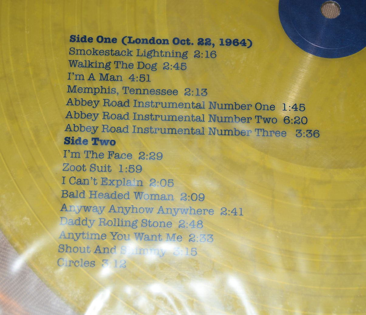 High Numbers, The - London Oct 1964