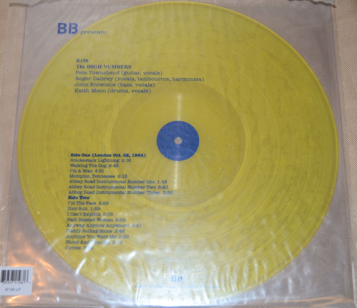 High Numbers, The - London Oct 1964