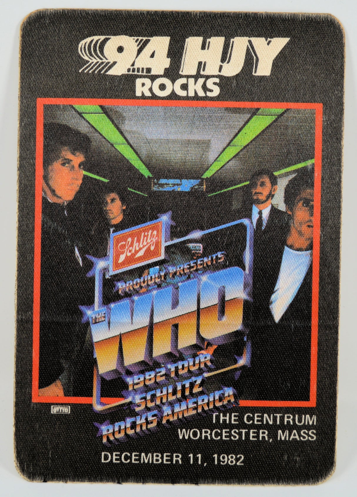 Who, The - 1982 Backstage Pass