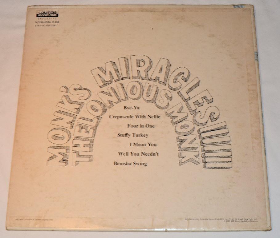 Monk, Thelonious - Miracles