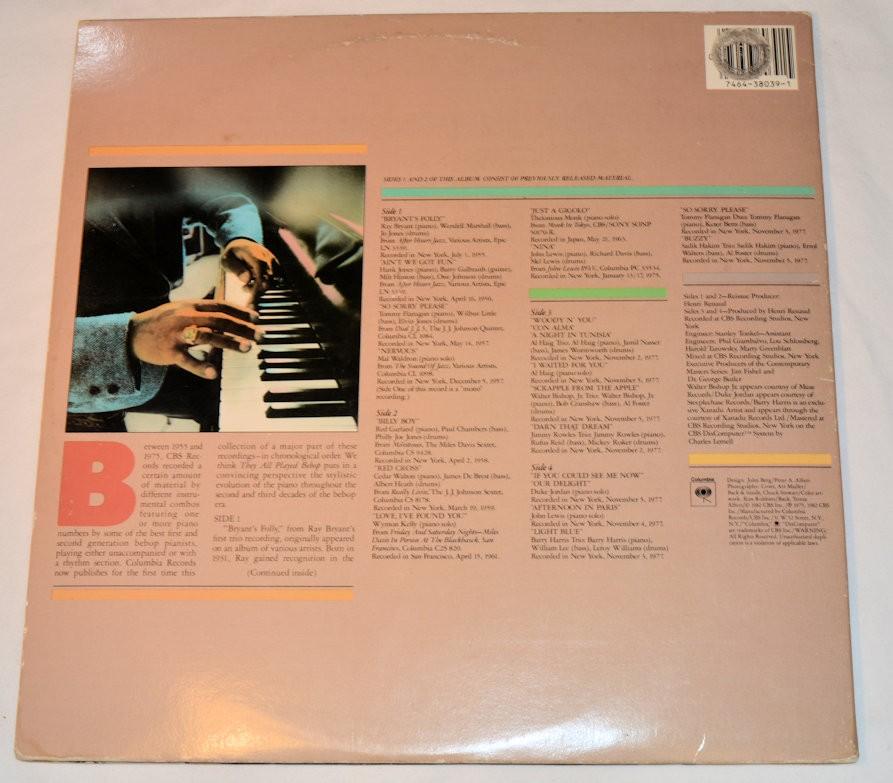 Various - They All Played Bebop