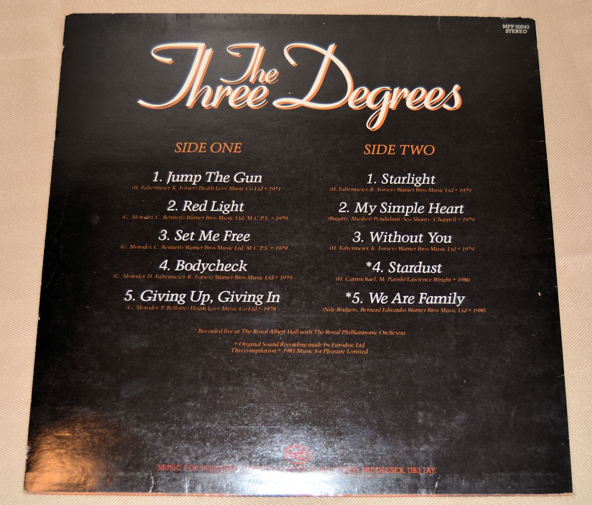 Three Degrees, The - The Three Degrees