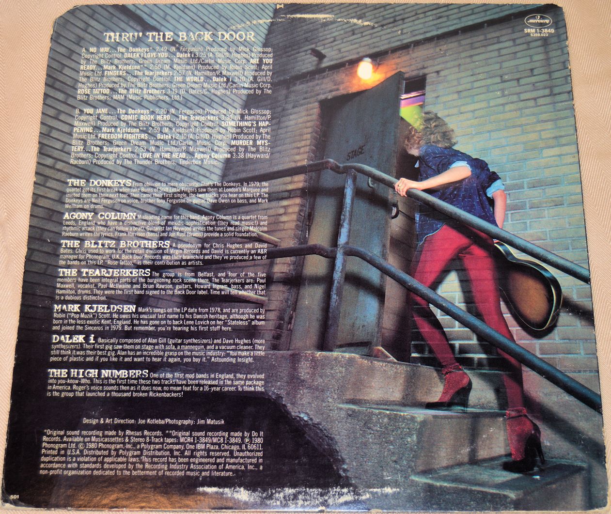 Various - Thru' The Back Door