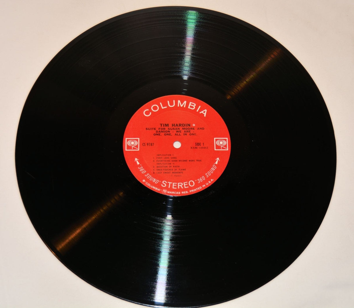 Hardin, Tim - Suite For Susan Moore & Damion