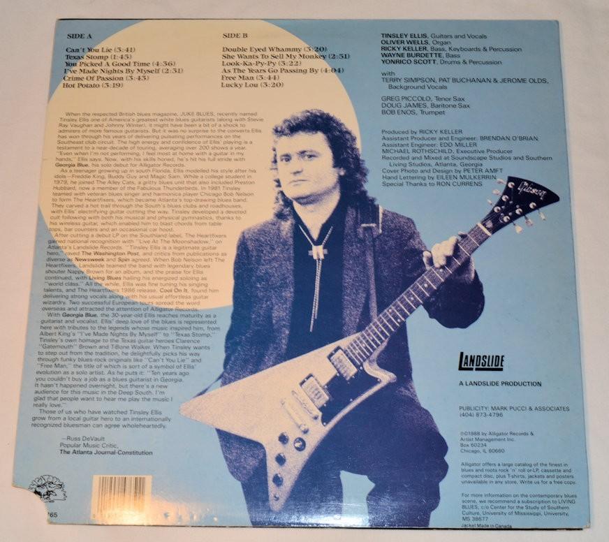 Ellis, Tinsley - Georgia Blue