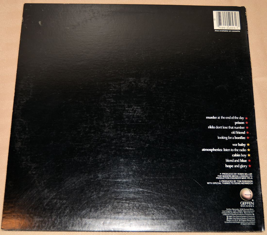 Robinson, Tom - Hope And Glory