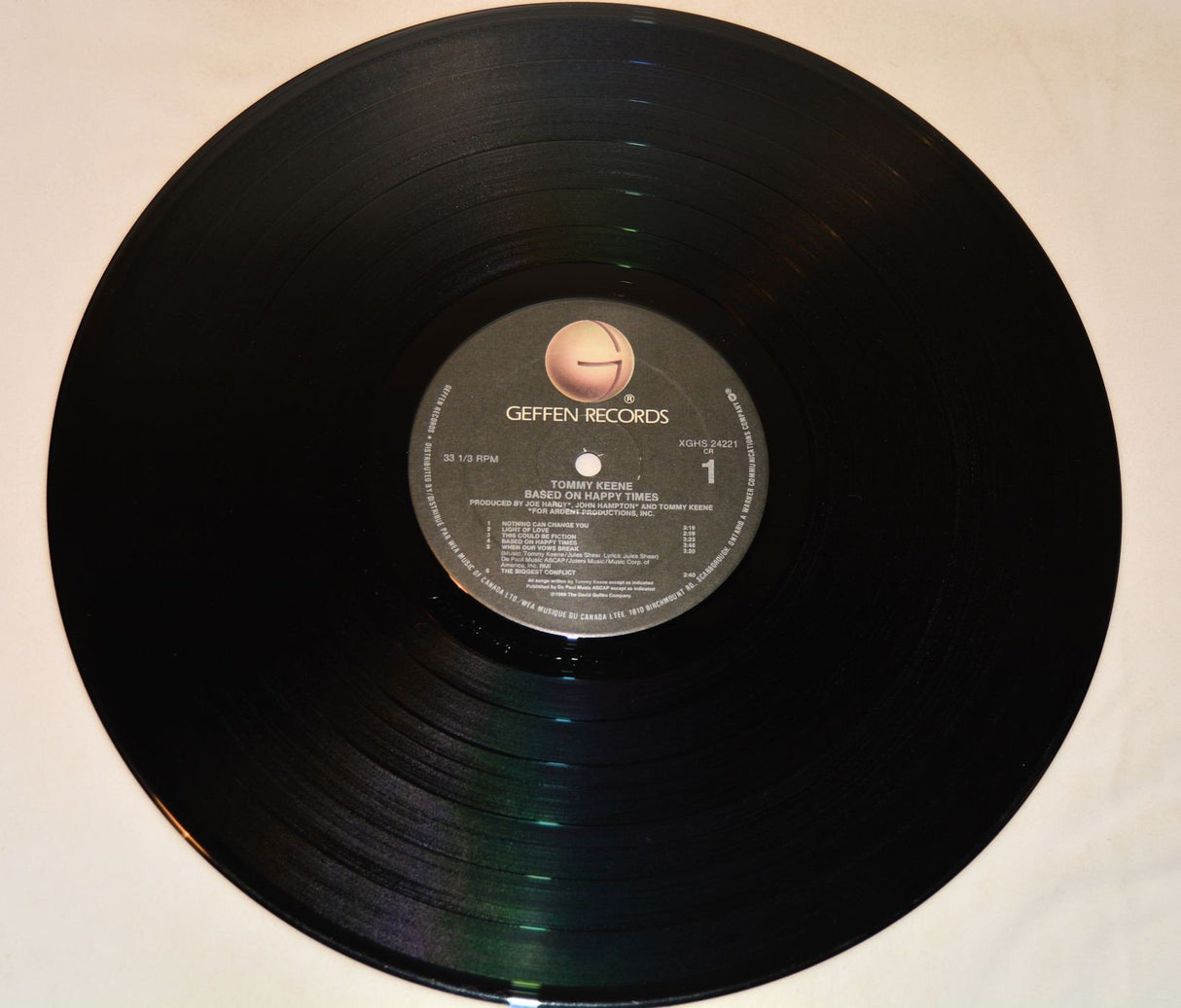 Keene, Tommy - Based On Happy Times