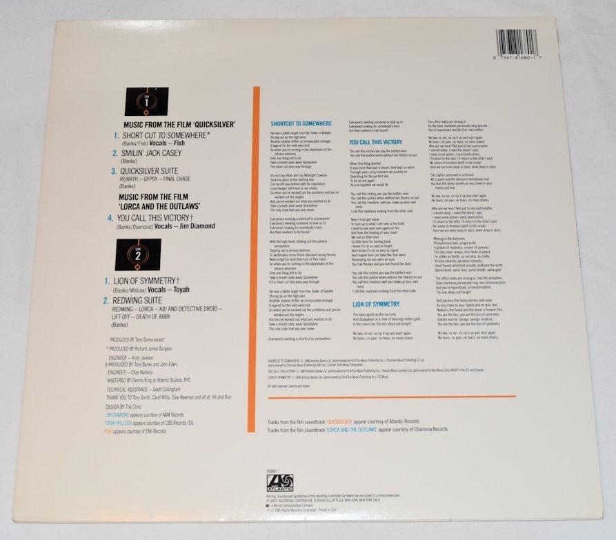 Banks, Tony - Soundtracks