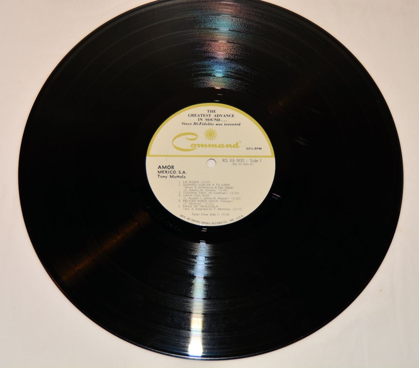 Mottola, Tony - Amor Mexico/S.A.