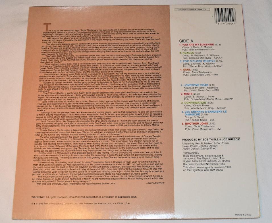 Thielemans, Toots - Soul Of