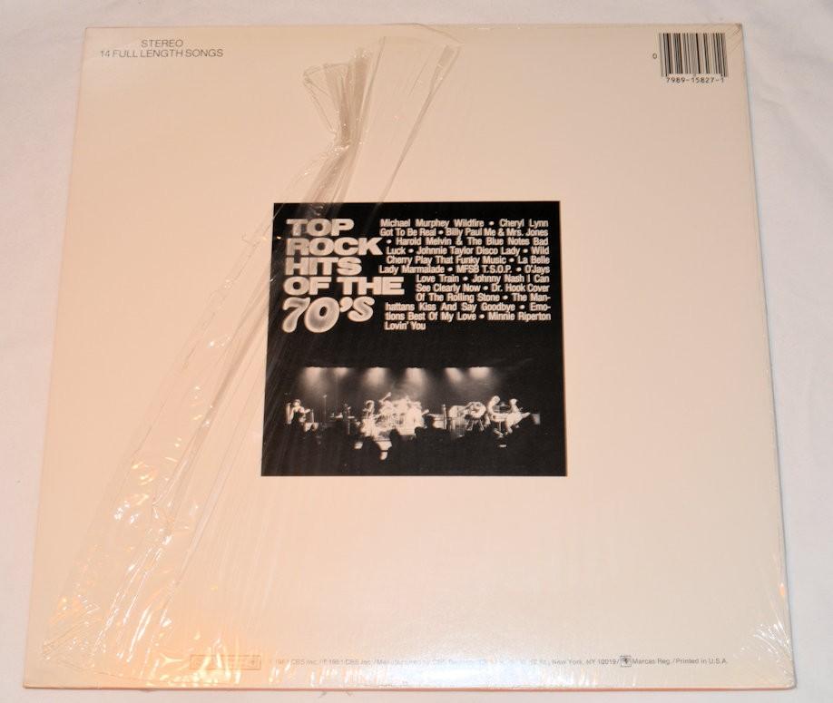 Various - Top Rock Hits 70's