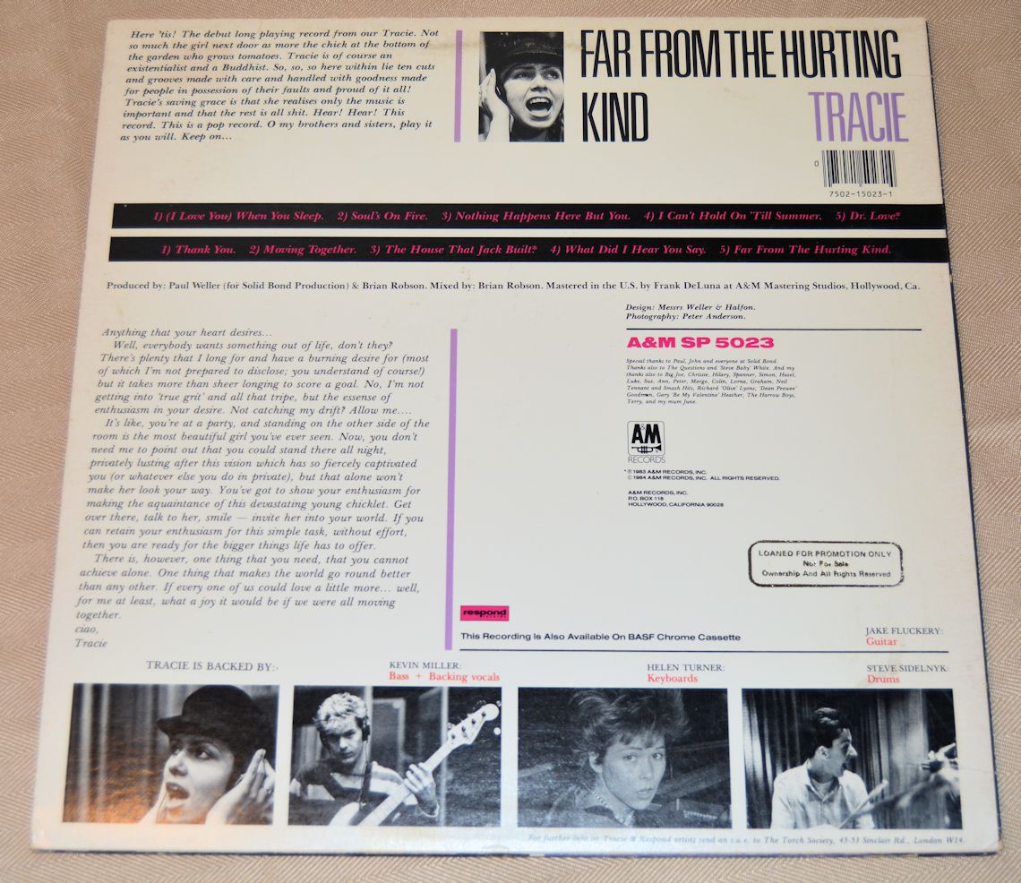 Tracie - Far From The Hurting Kind