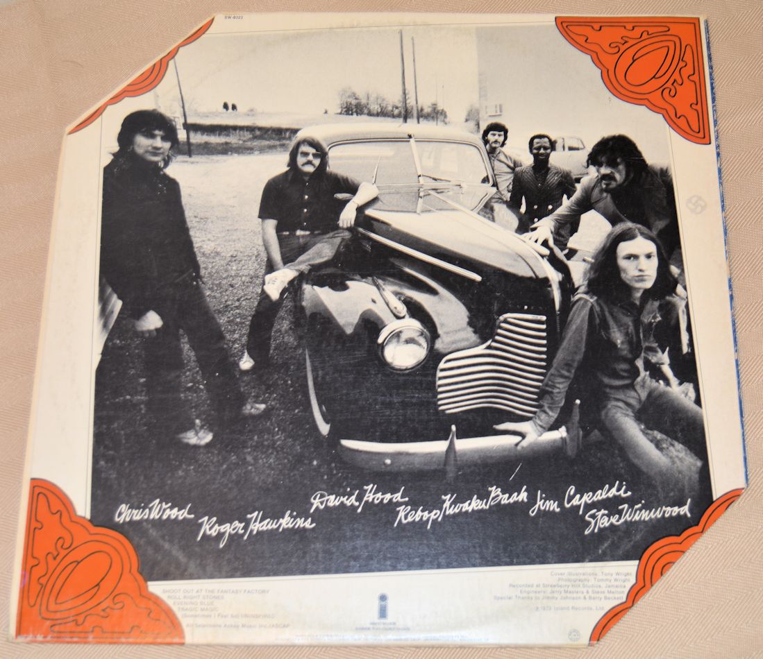 Traffic - Shoot Out At The Fantasy Factory