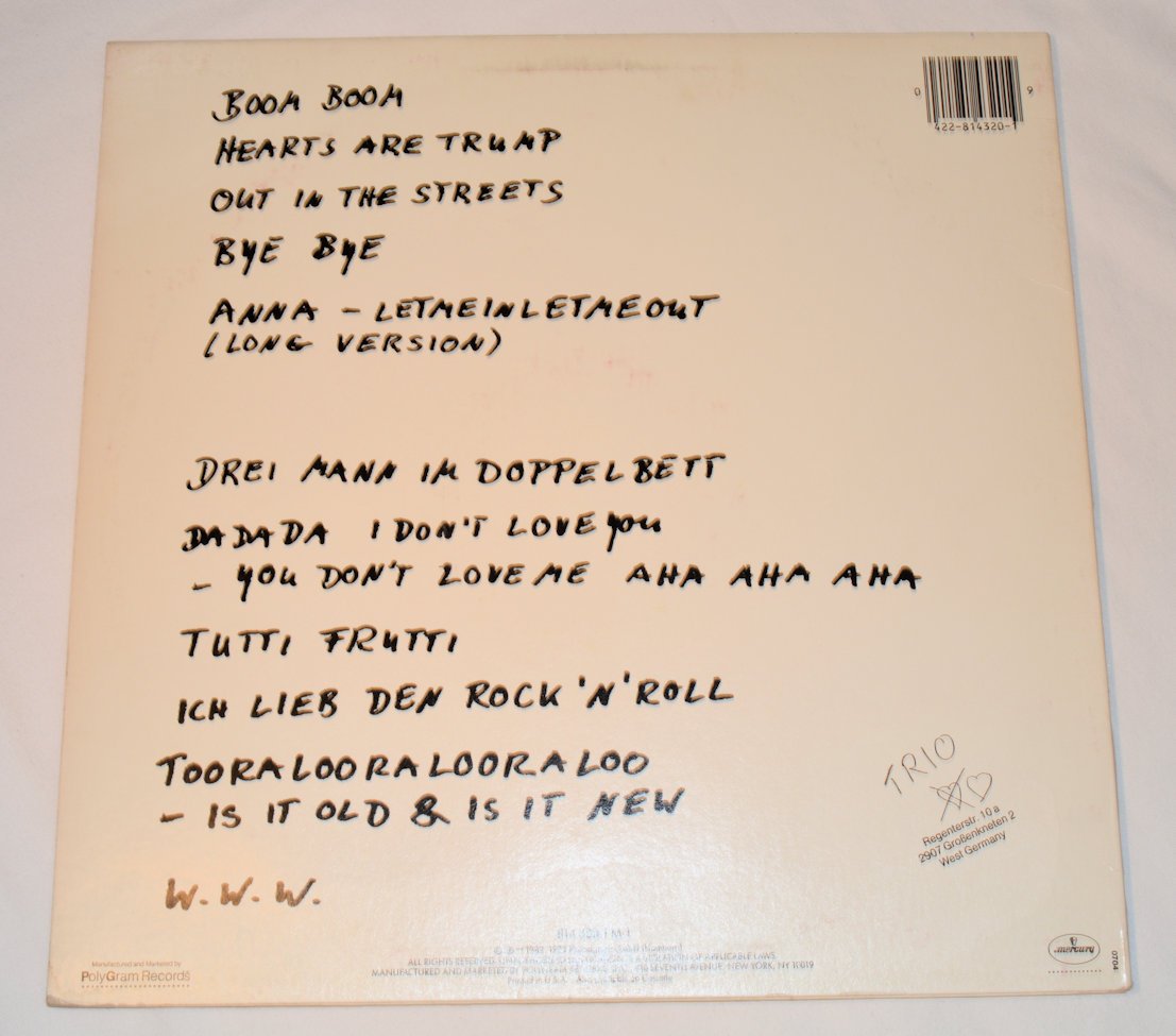 Trio - Trio And Error