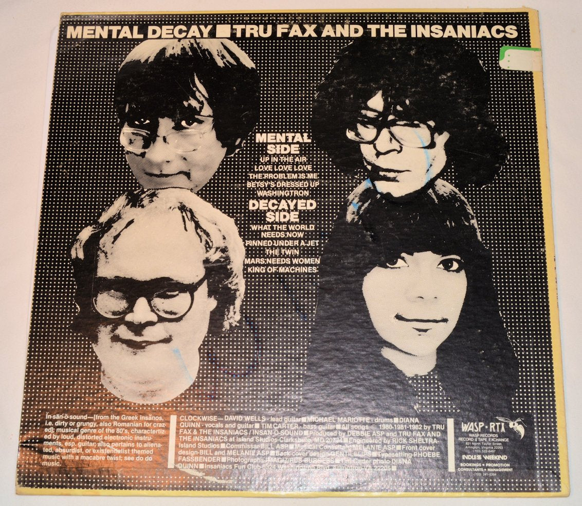 Tru Fax & The Insaniacs - Mental Decay