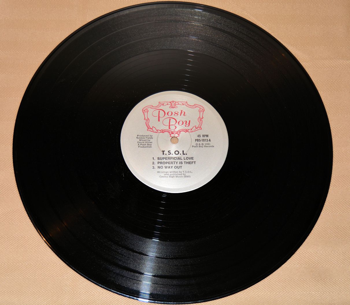 T.S.O.L. - T.S.O.L. – Joe's Albums