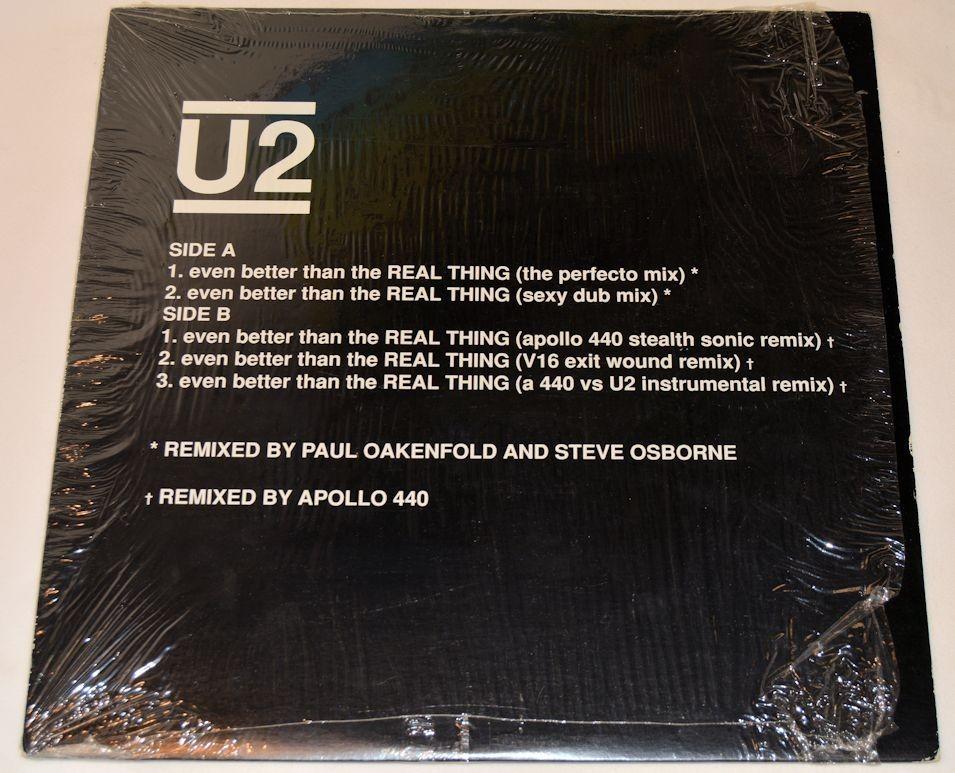 U2 - Even Better Than The Real Thing