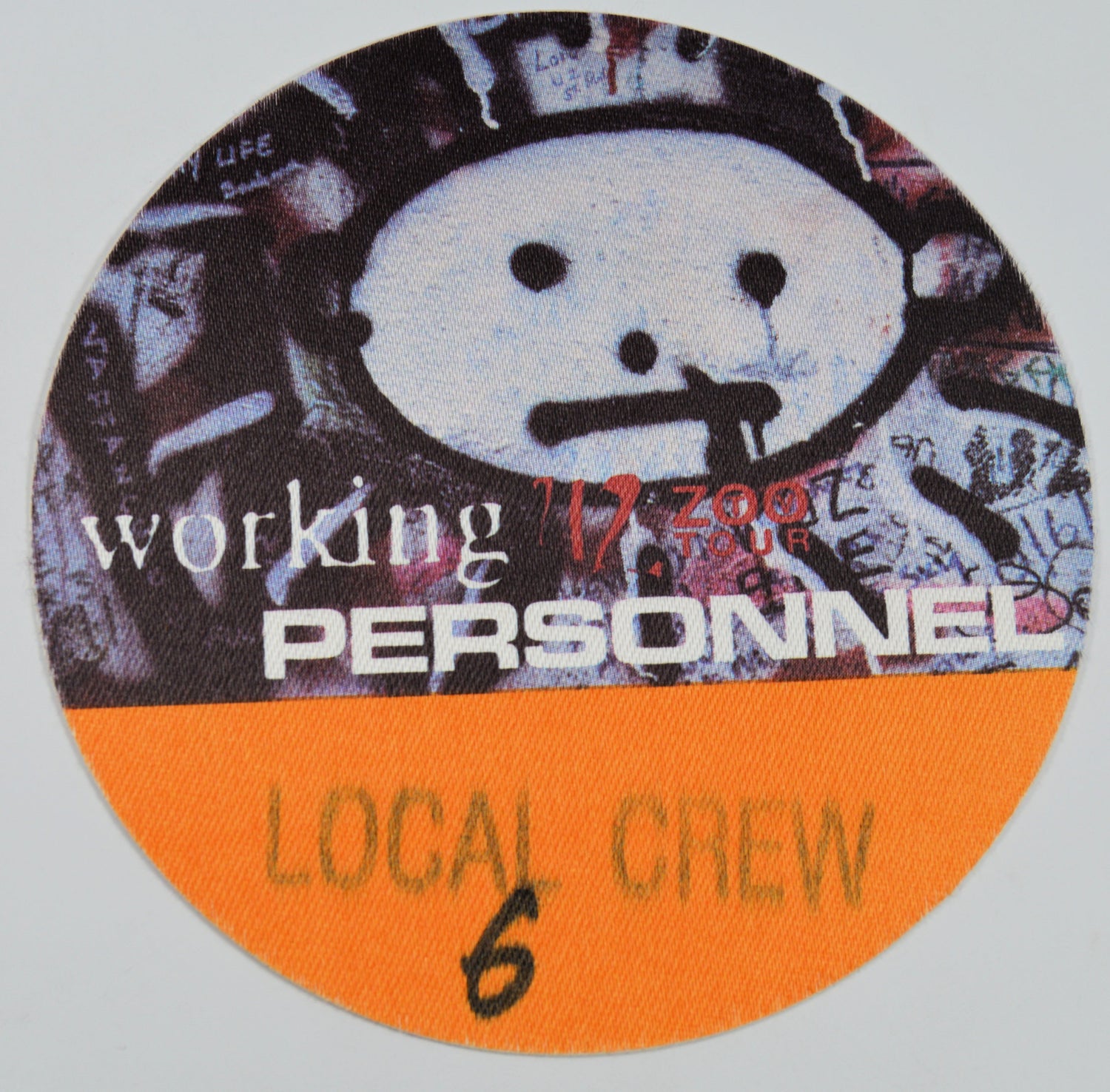 U2 - Zoo Tour Backstage Pass