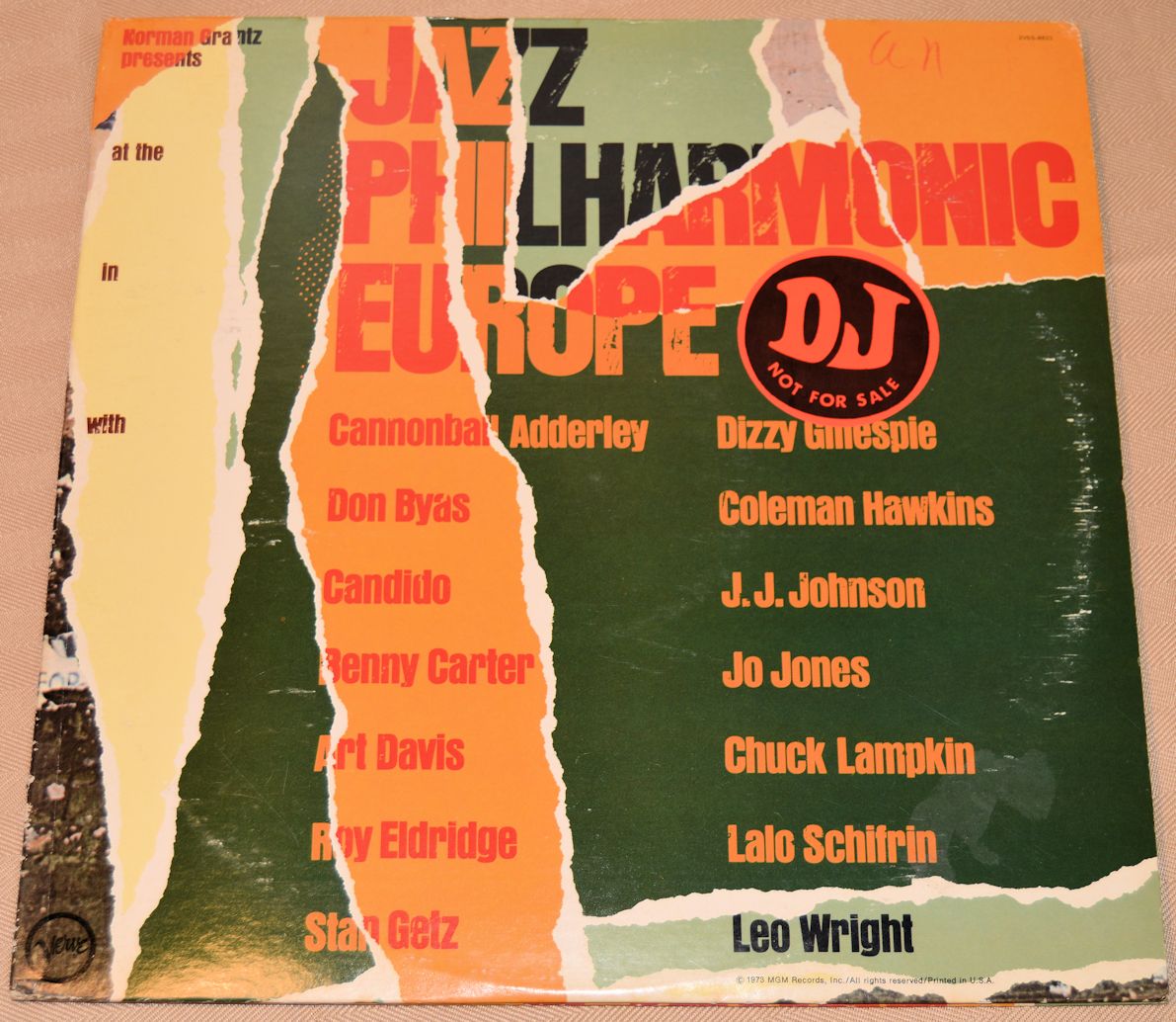 Various - Jazz At The Philharmonic In Europe