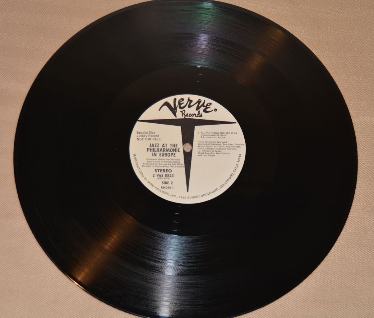 Various - Jazz At The Philharmonic In Europe