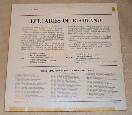 Various - Lullabies of Birdland