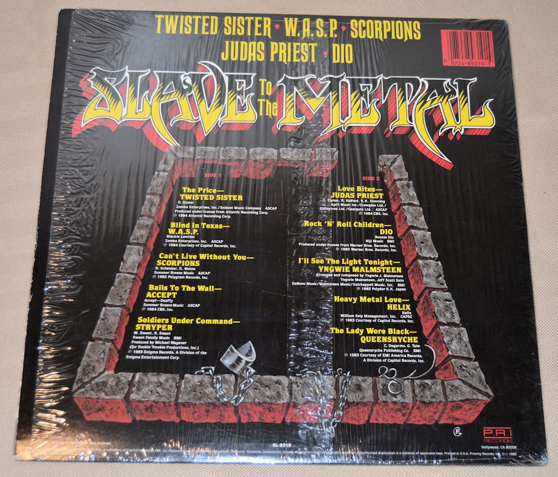 Various - Slave To The Metal