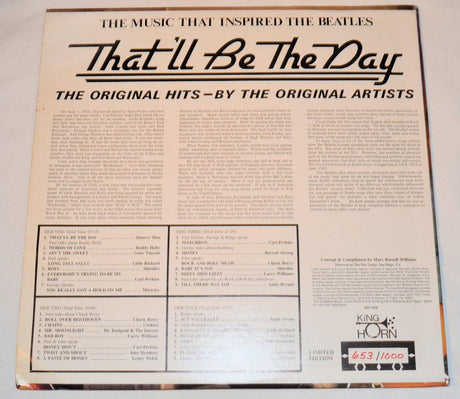 Various - That'll Be The Day - The Music That Inspired The Beatles, The Original Hits