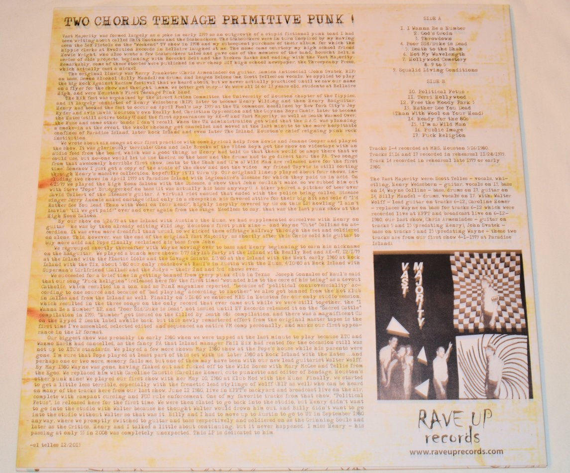 Vast Majority - I Wanna Be A Number