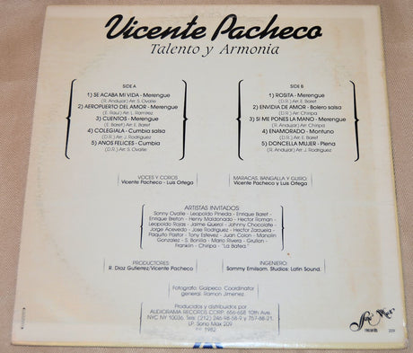 Pacheco, Vicente - Gran Talento