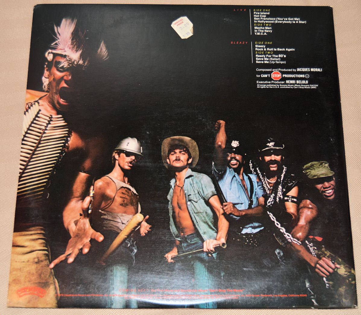 Village People - Live And Sleazy