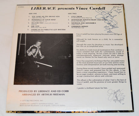 Cardell, Vince - Liberace Presents