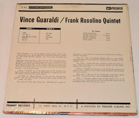 Guaraldi, Vince - Frank Rosolino Quintet