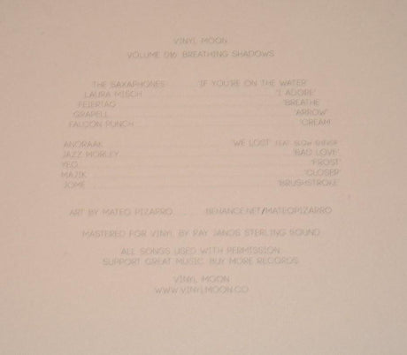 Various - Vinyl Moon Breathing Shadows