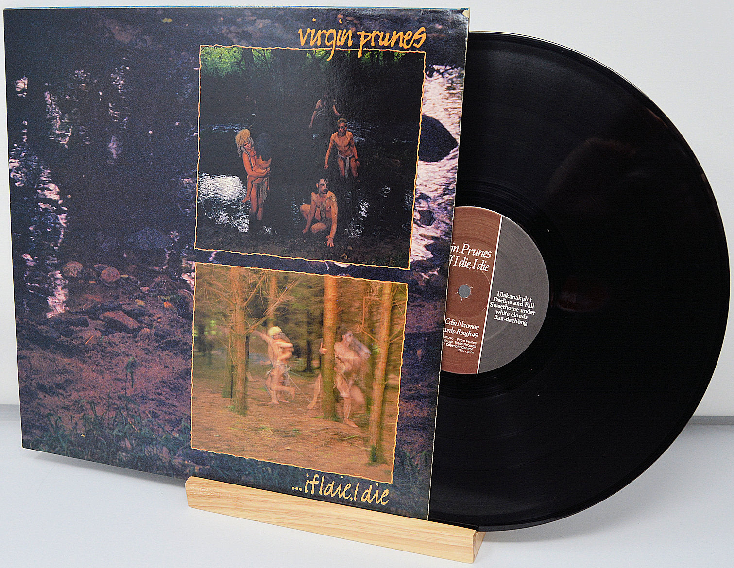 Virgin Prunes – If I Die, I Die, Album, Vinyl Record Album LP, ROUGH 48 – Joe's Albums Virgin Prunes – If I Die, I Die, Album, Vinyl Record Album LP, ROUGH 48 – Joe's Albums