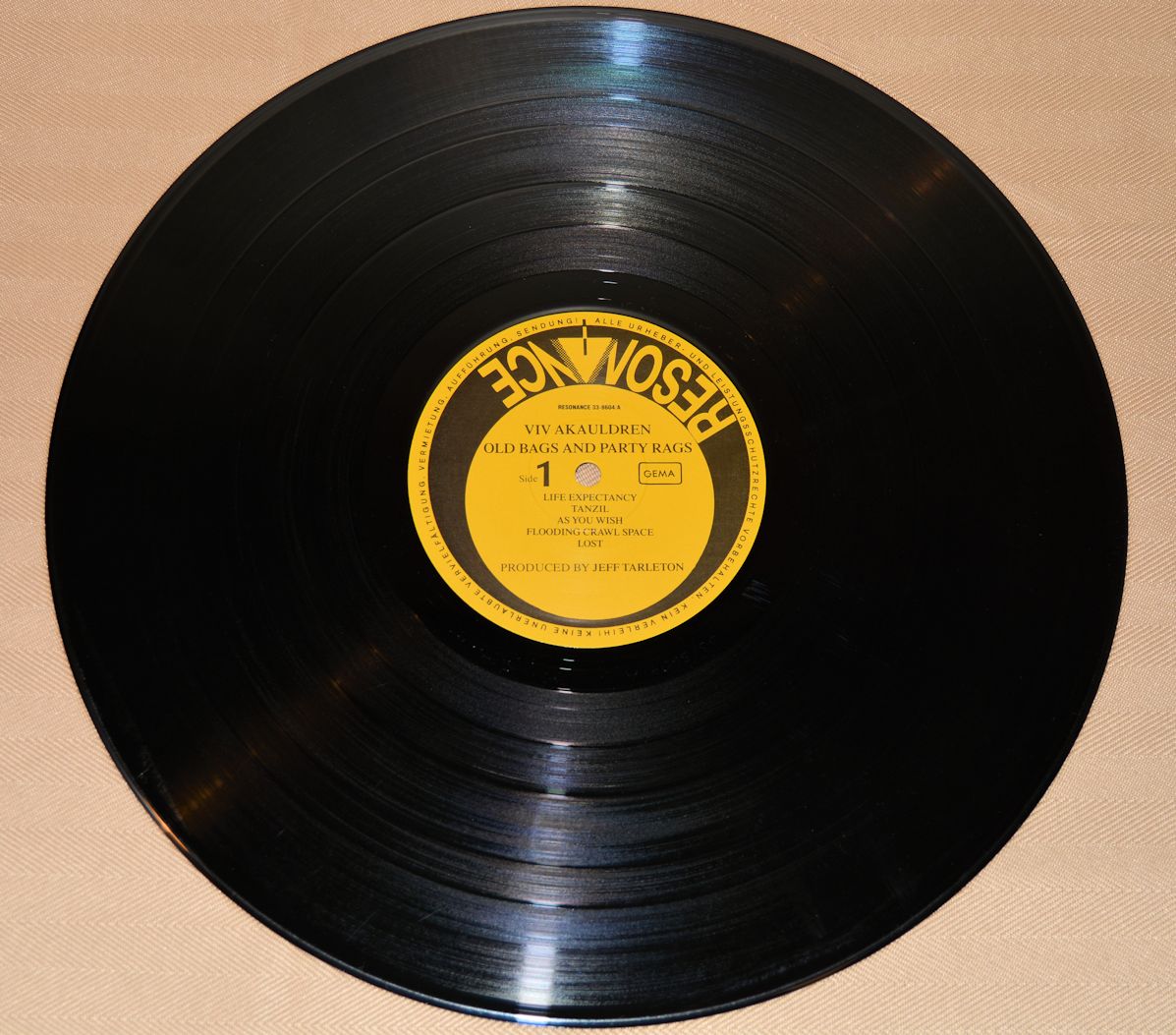 Viv Akauldren - Old Bags and Party Rags