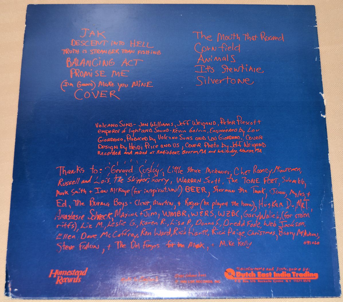 Volcano Suns - The Bright Orange Years