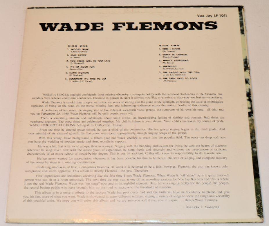 Flemons, Wade - Wade Flemons
