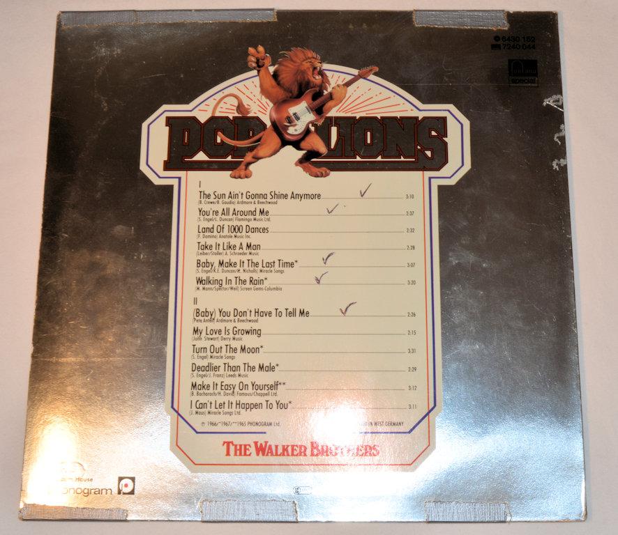 Walker Brothers - Sun Ain't Gonna Shine Anymore