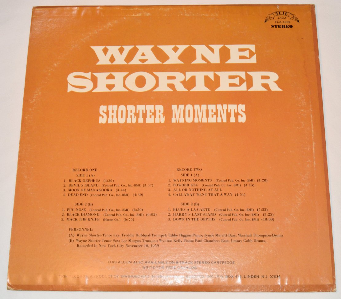 Shorter, Wayne - Shorter Moments