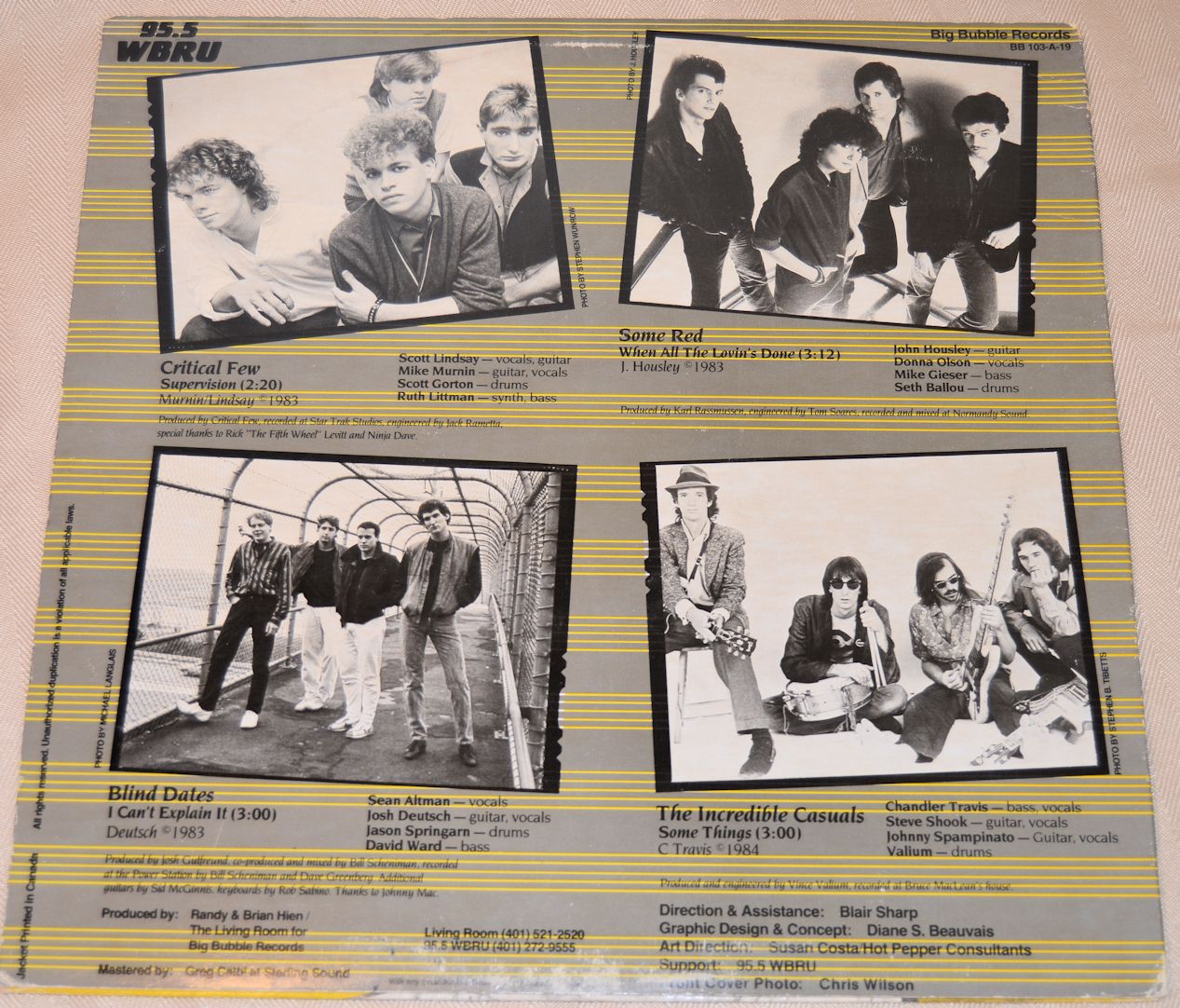 Various - WBRU 1983 Rock Hunt