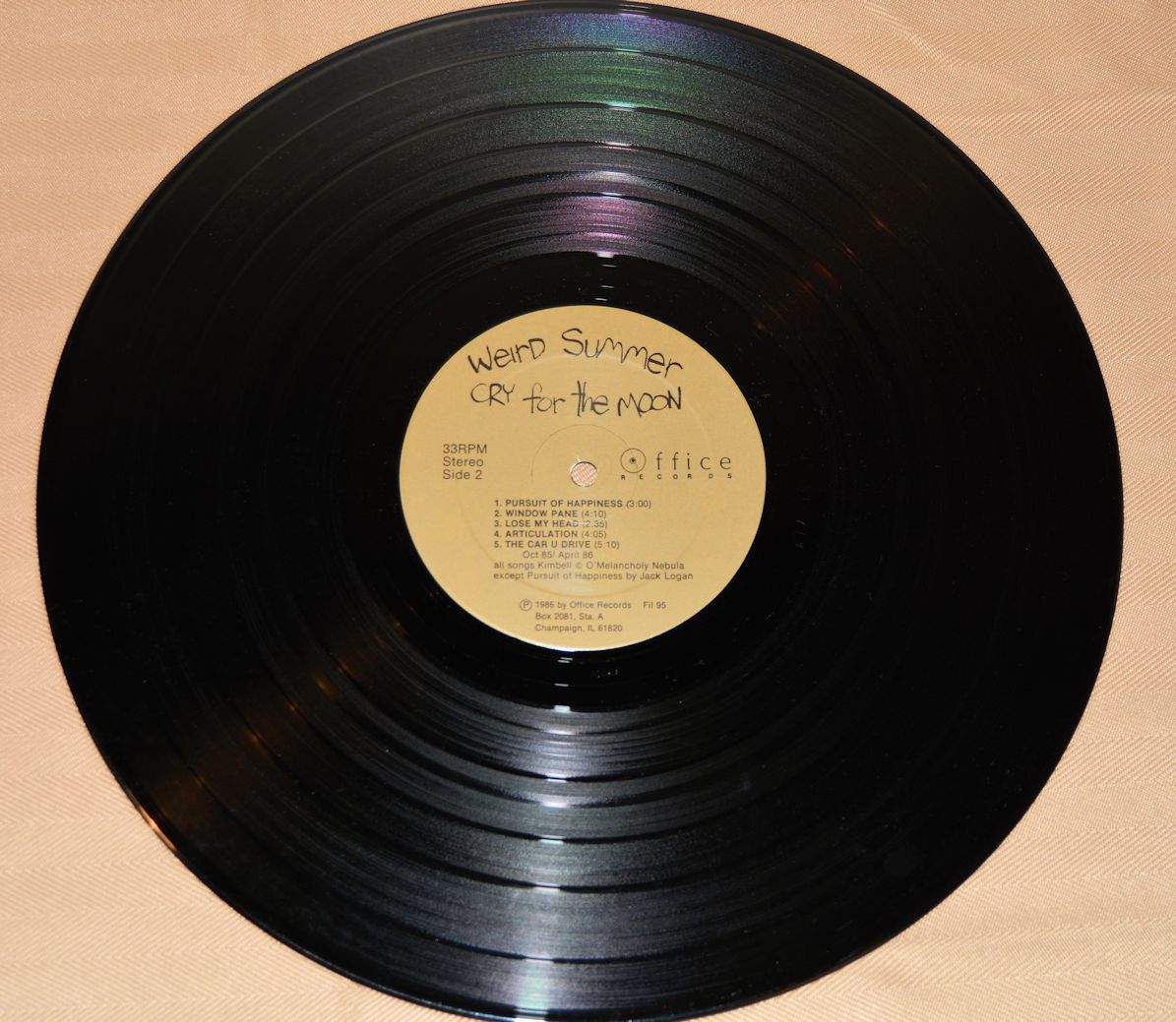 Weird Summer - Cry For The Moon