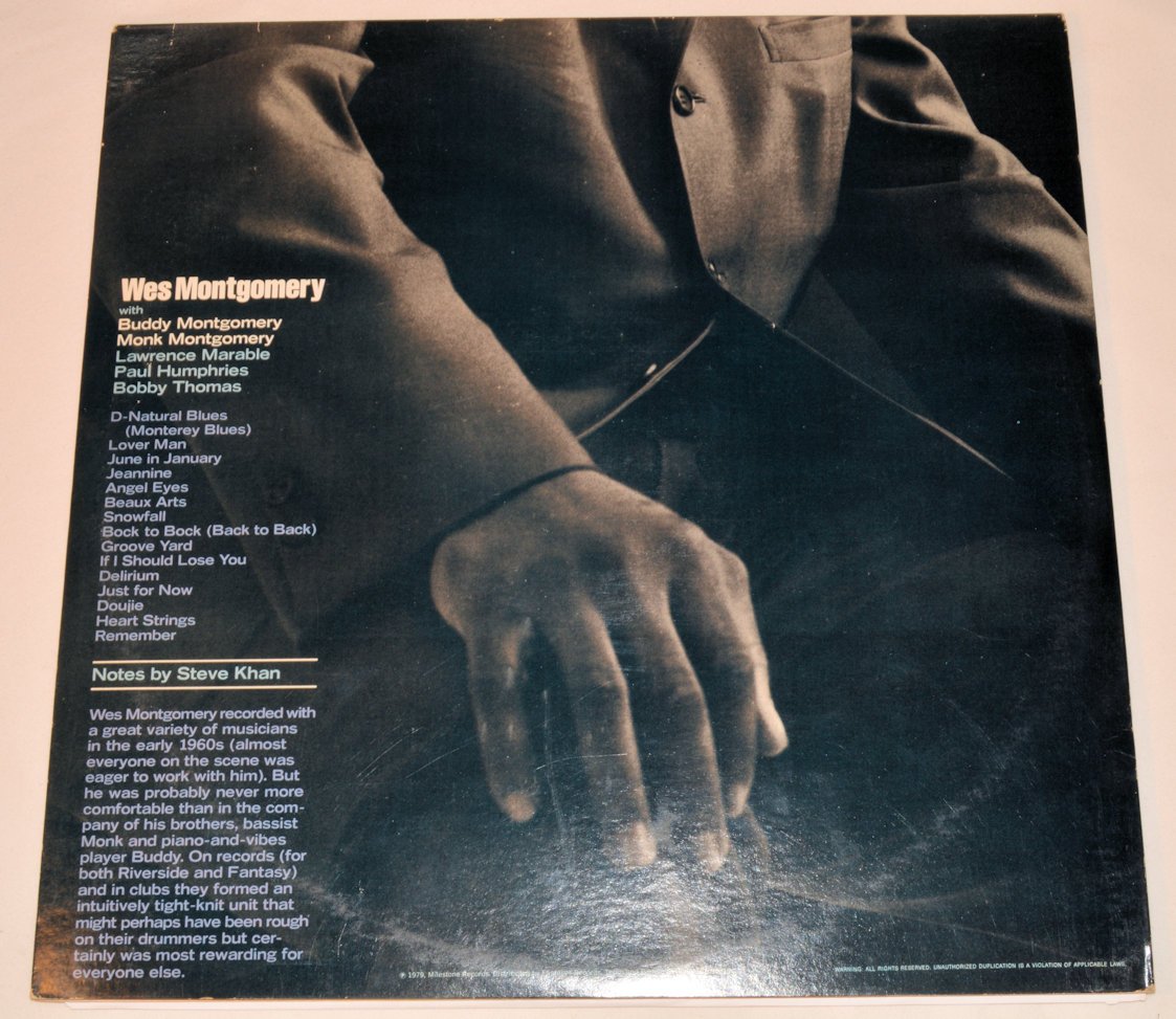 Montgomery, Wes - Groove Brothers